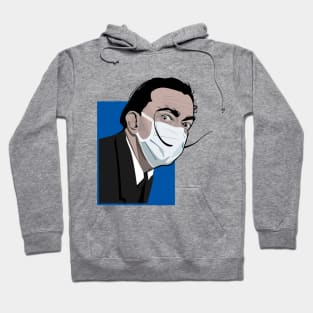 Dali with a mask Hoodie